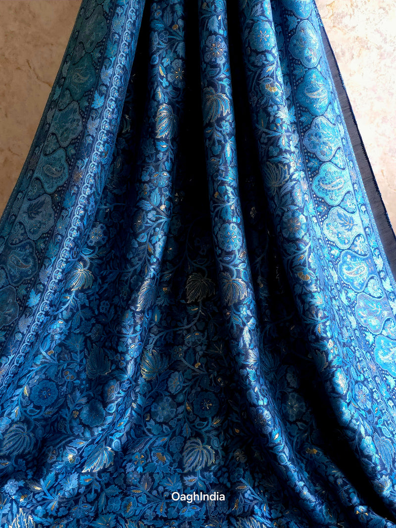 Sunehri : Authentic Kashmiri Jamawar Saree