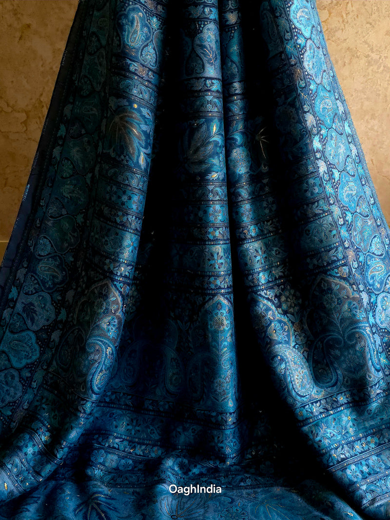 Sunehri : Authentic Kashmiri Jamawar Saree