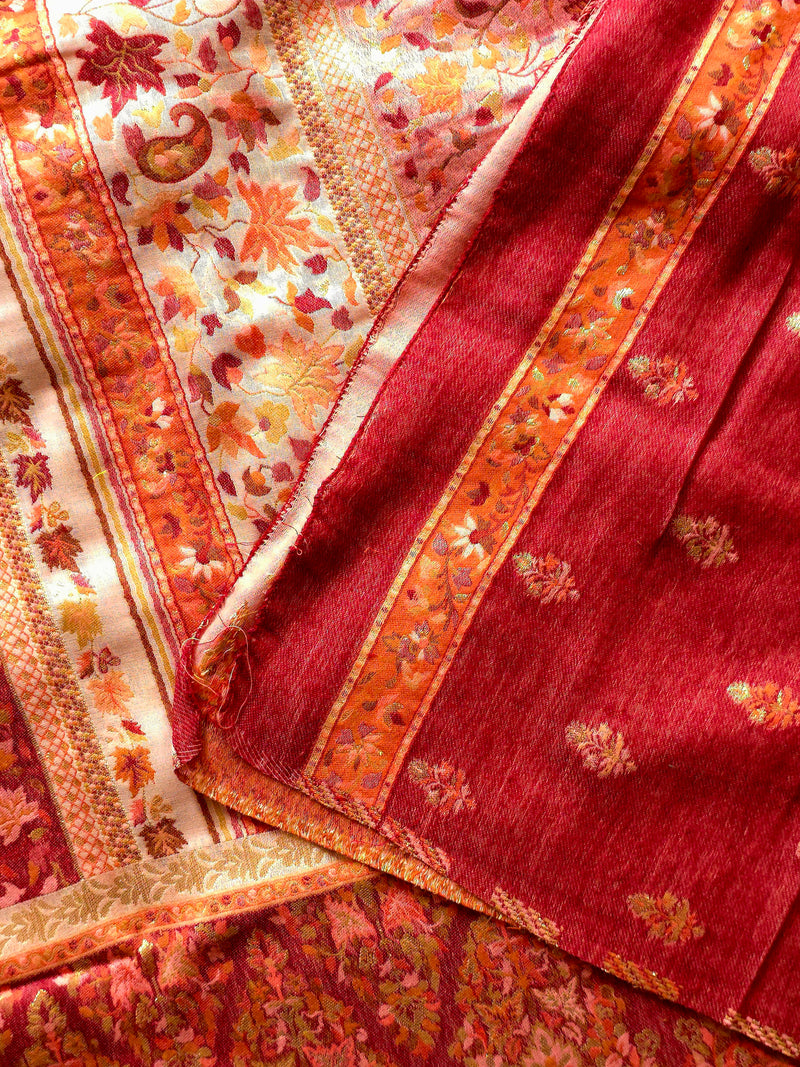 Parisa (Dusk) : Authentic Kashmiri Kani Saree