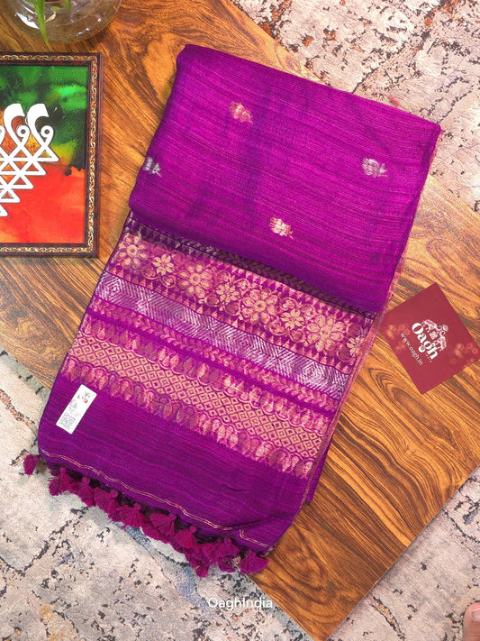 Kantaravi : Pure Silk Handloom Saree (Silk Mark)