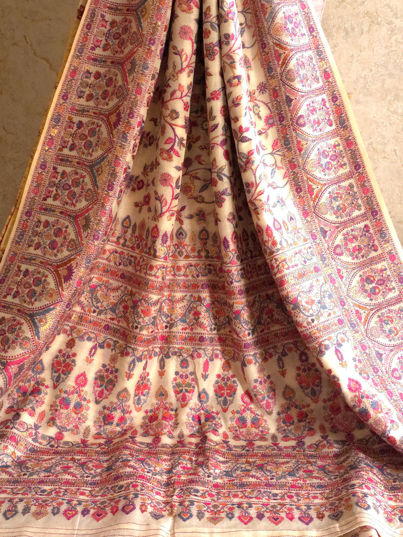 Zunaira : Authentic Kashmiri Kani Saree