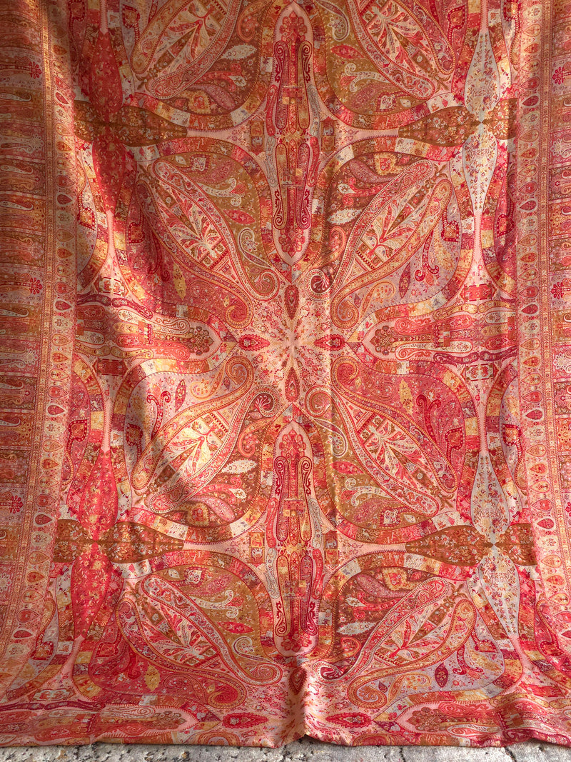Kong Posh (Blush Pink): Authentic Kashmiri Saree
