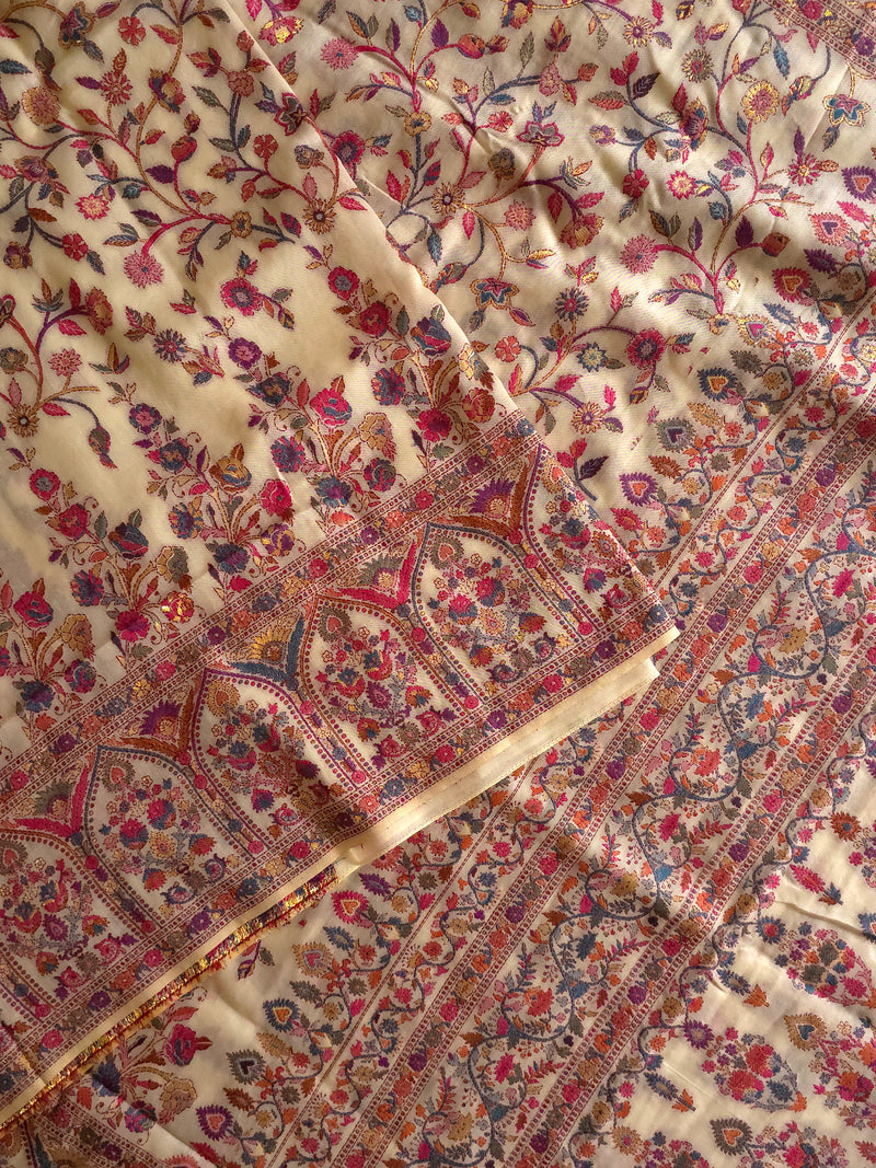Zunaira : Authentic Kashmiri Kani Saree