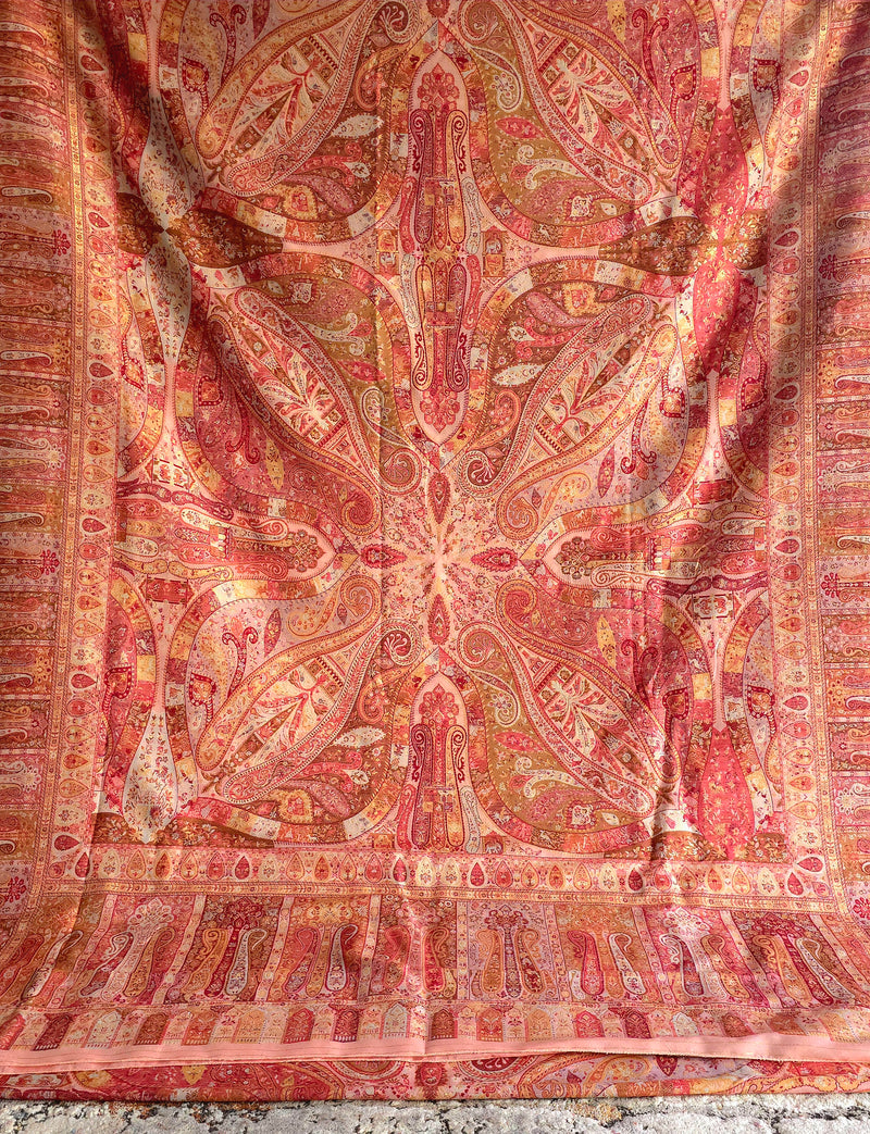 Kong Posh (Blush Pink): Authentic Kashmiri Saree