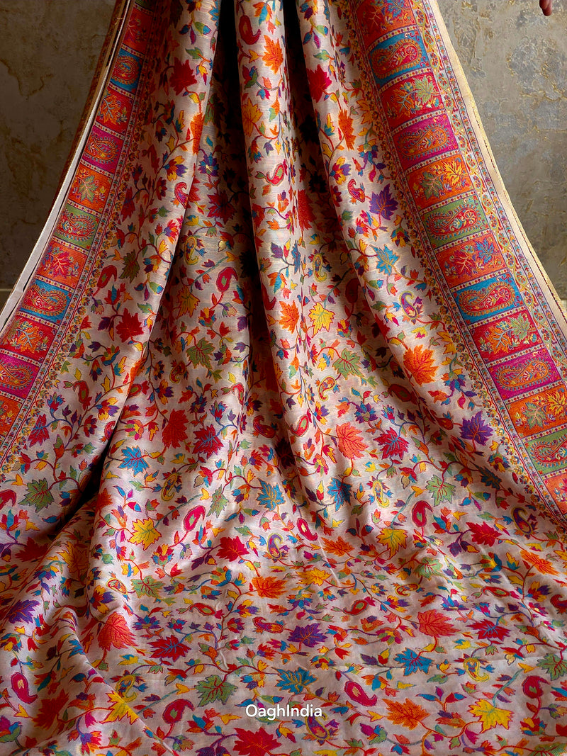 Zooni : Authentic Kashmiri Kani Saree
