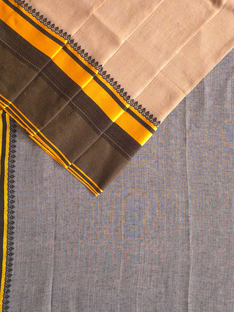 Ice Cream : Pure Cotton Handloom Saree