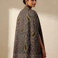 Shishur (Sheen): Women Kashmiri Heritage Cape - Olive (M-L)