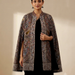 Shishur (Sheen): Women Kashmiri Heritage Cape - Olive (M-L)
