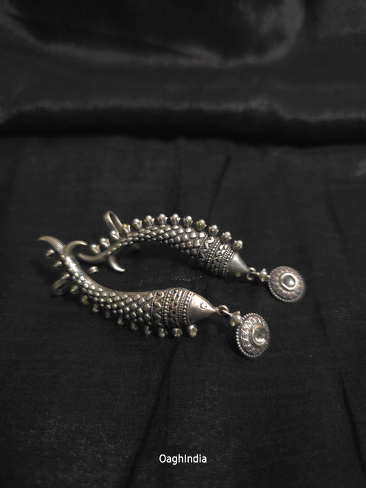 Fish Earcuffs - Oxidised Earcuffs