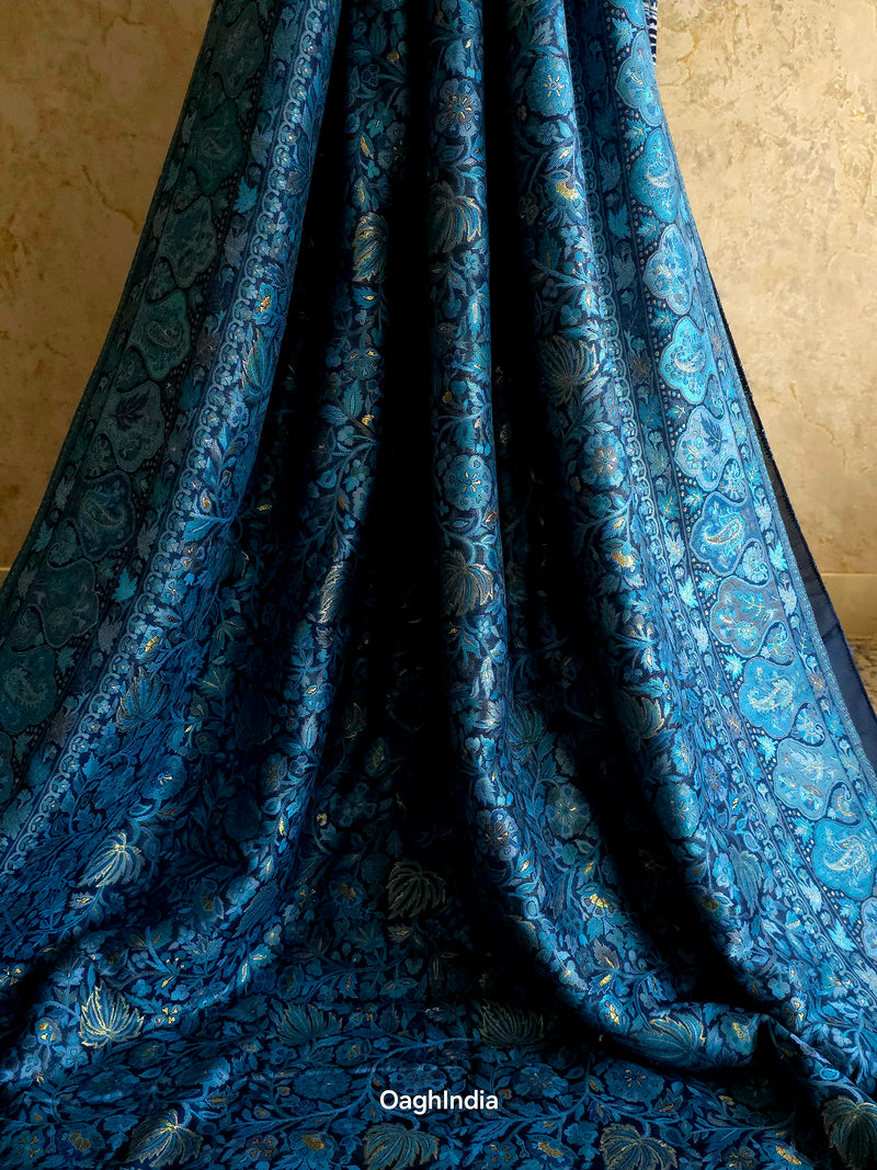 Sunehri : Authentic Kashmiri Jamawar Saree