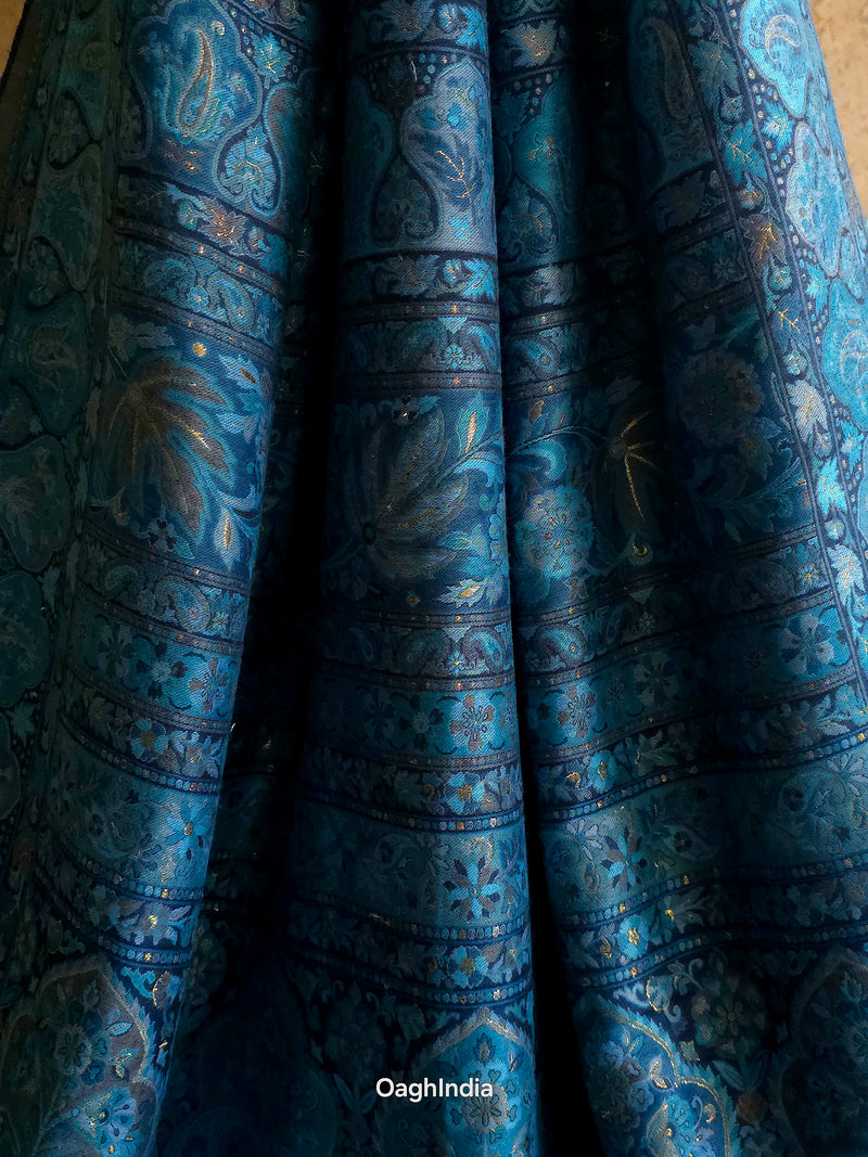 Sunehri : Authentic Kashmiri Jamawar Saree