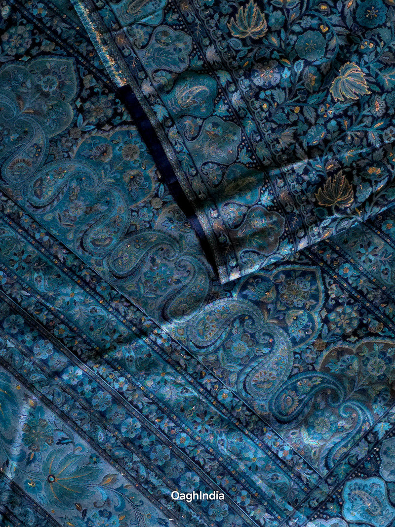 Sunehri : Authentic Kashmiri Jamawar Saree