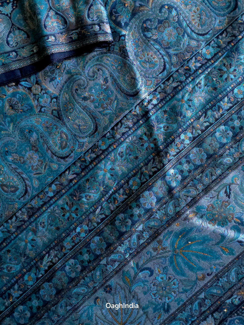 Sunehri : Authentic Kashmiri Jamawar Saree