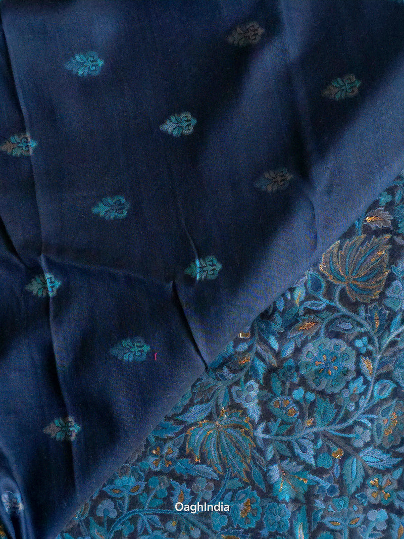 Sunehri : Authentic Kashmiri Jamawar Saree