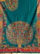 Tree of Life : Green : Authentic Kashmiri Kani Saree