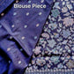 Parijat - Monochrome : Kashmiri Heritage Saree