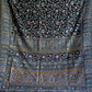 Parijat - Monochrome : Kashmiri Heritage Saree