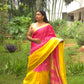 Samagam - Authentic Bhagalpur Linen Saree