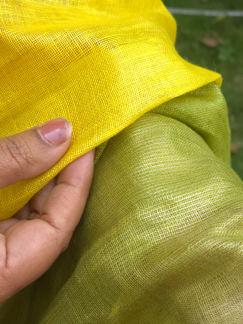 Vrittika - Authentic Bhagalpur Linen Saree