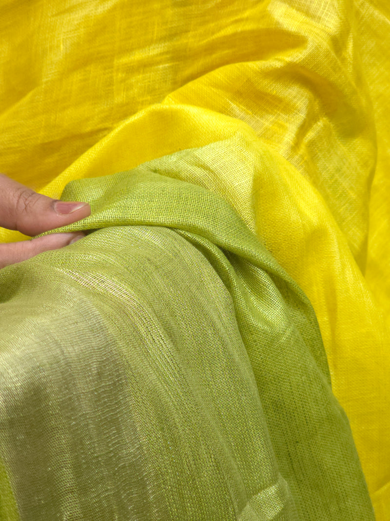 Vrittika - Authentic Bhagalpur Linen Saree