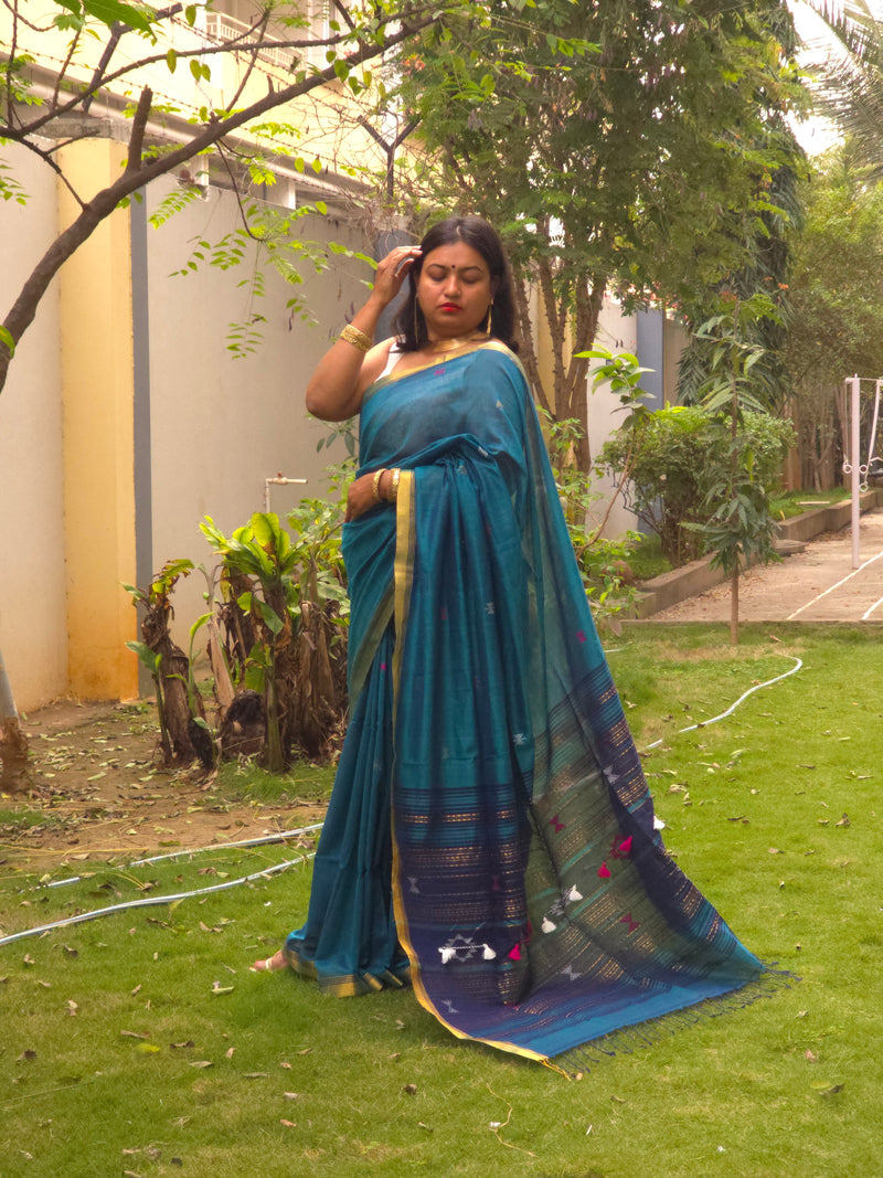 Nandini - Pure Cotton Handloom saree