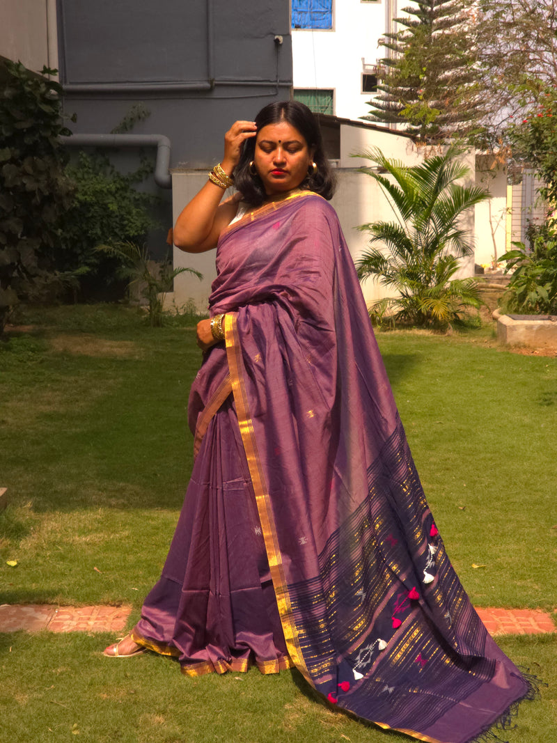 Amrita - Pure Cotton Handloom saree