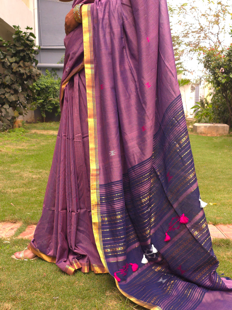 Amrita - Pure Cotton Handloom saree