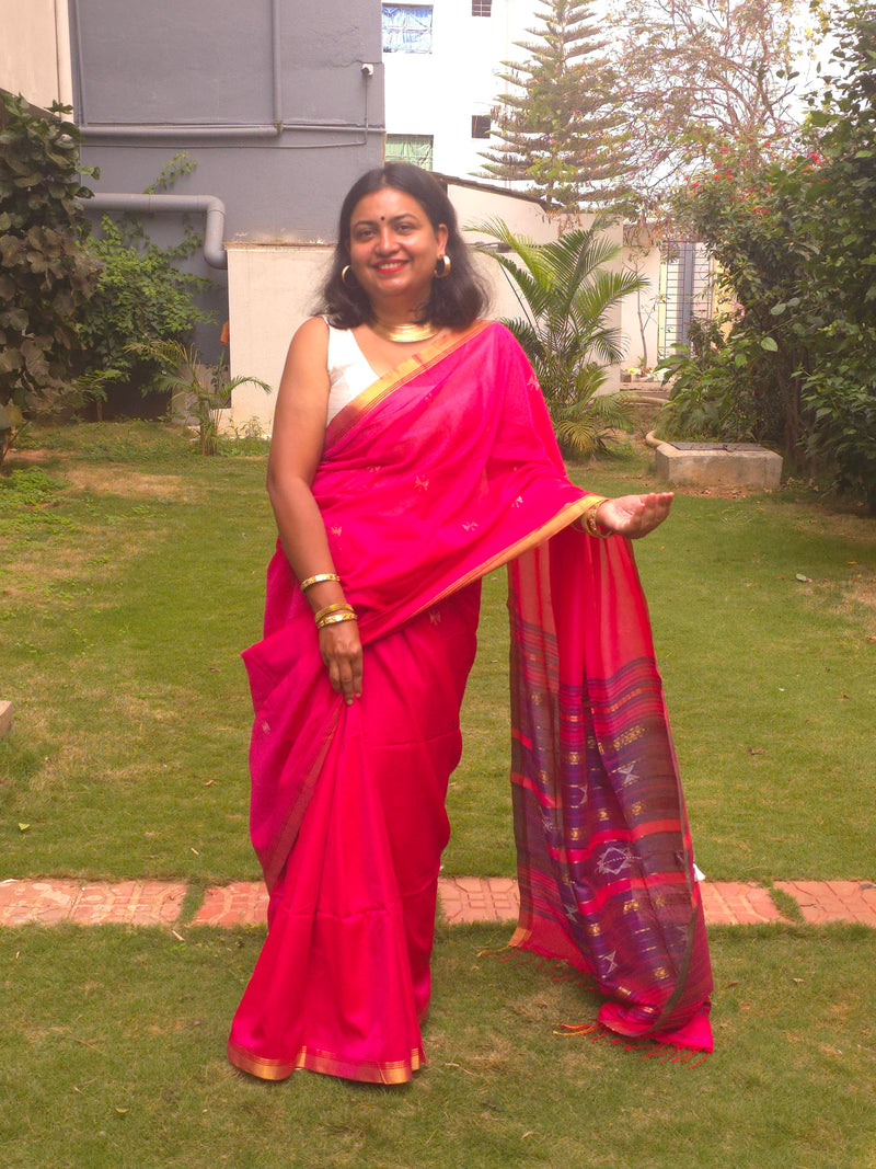 Shreya - Pure Cotton Handloom saree