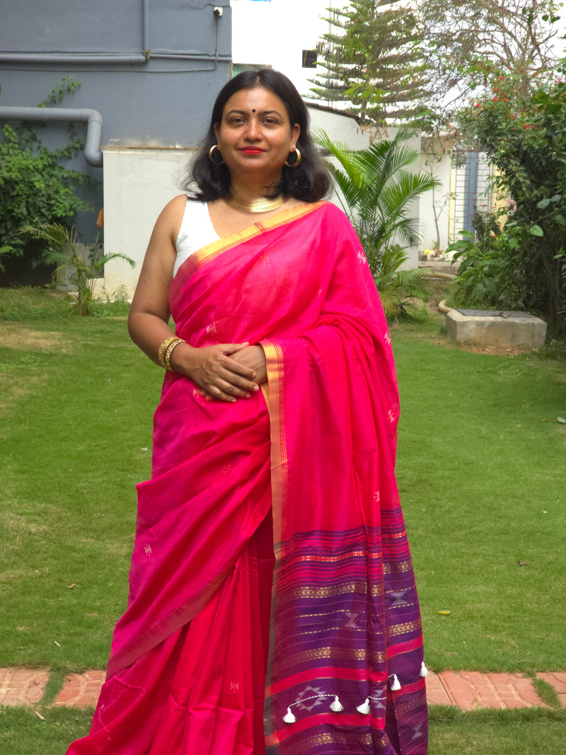 Shreya - Pure Cotton Handloom saree