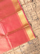 Kora Tissue Banarasi Blouse Piece Pink