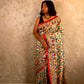 Mithila : Pure Silk Hand Painted Madhubani Art Saree (Silk Mark)