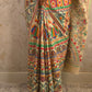 Sita : Pure Silk Hand Painted Madhubani Art Saree (Silk Mark)