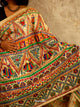 Sita : Pure Silk Hand Painted Madhubani Art Saree (Silk Mark)