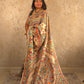 Siya : Pure Silk Hand Painted Madhubani Art Saree (Silk Mark)