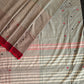 Slate Checks : Pure Cotton Handloom Saree