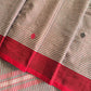 Slate Checks : Pure Cotton Handloom Saree