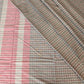 Dark Grey Checks : Pure Cotton Handloom Saree