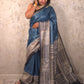Gauri : Pure Silk Madhubani Art Saree (Silk Mark)