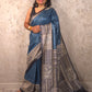 Gauri : Pure Silk Madhubani Art Saree (Silk Mark)