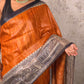 Anusuya : Pure Silk Madhubani Art Saree (Silk Mark)
