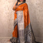 Anusuya : Pure Silk Madhubani Art Saree (Silk Mark)