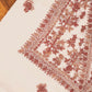 Honeycomb  – Hand Embroidered Chiffon Kurti Fabric (Floral, 2.5 m) | Unstitched Kurti Fabric
