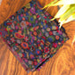 Oagh Women's Jamawar Shawl, Faux Pashmina, Dark Night