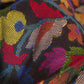 Oagh Women's Jamawar Shawl, Faux Pashmina, Dark Night