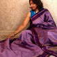 Kurinji (Pani): Kanjeevaram Heritage Saree
