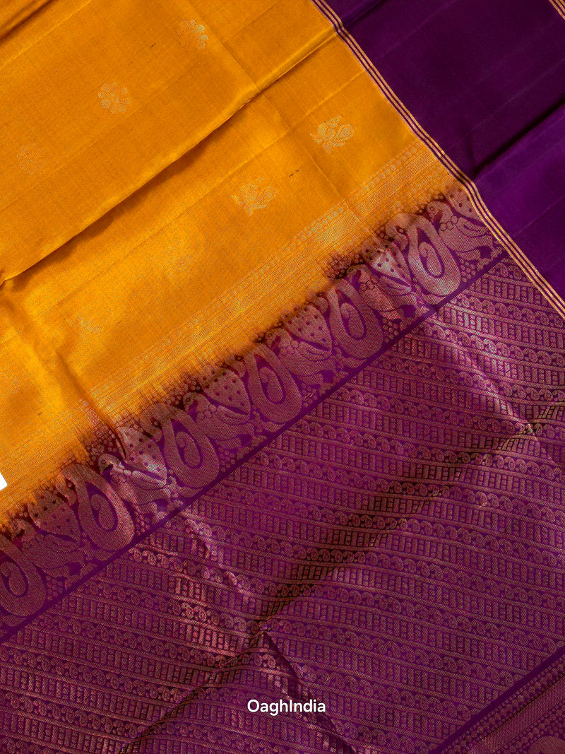 Konrai (Naaval): Kanjivaram Heritage Saree