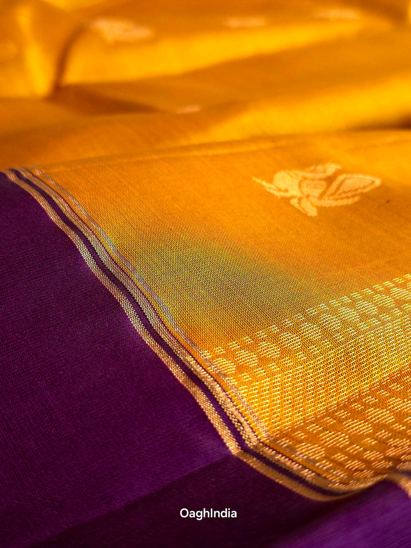 Konrai (Naaval): Kanjivaram Heritage Saree
