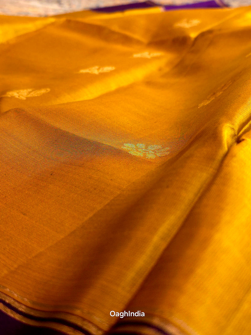 Konrai (Naaval): Kanjivaram Heritage Saree