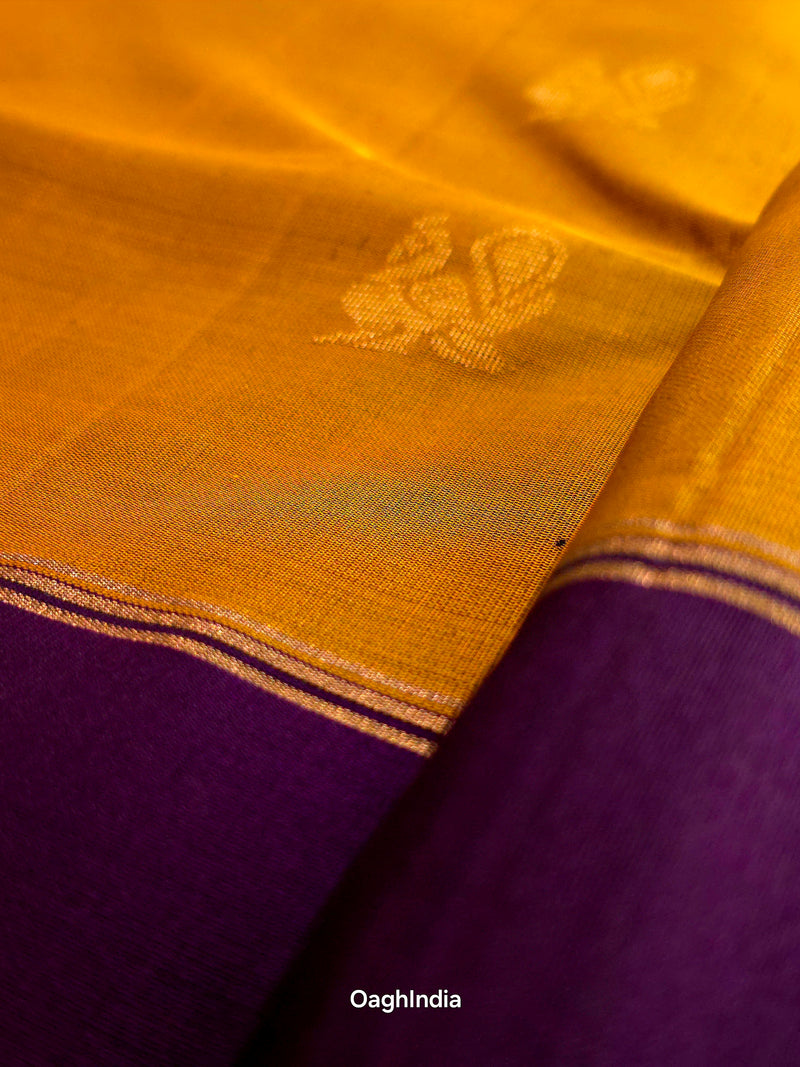 Konrai (Naaval): Kanjivaram Heritage Saree