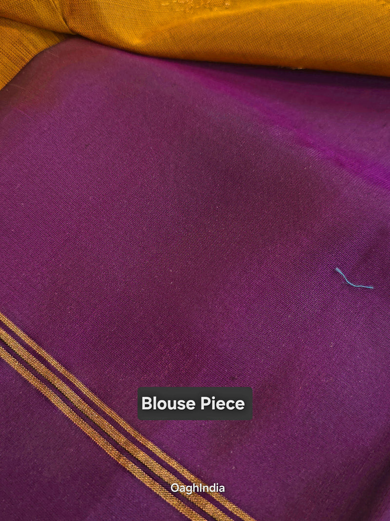 Konrai (Naaval): Kanjivaram Heritage Saree